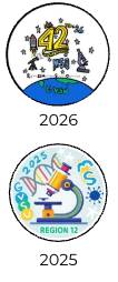 2024 and 2025 Region 12 Michigan Science Olympiad Button Competition Winners